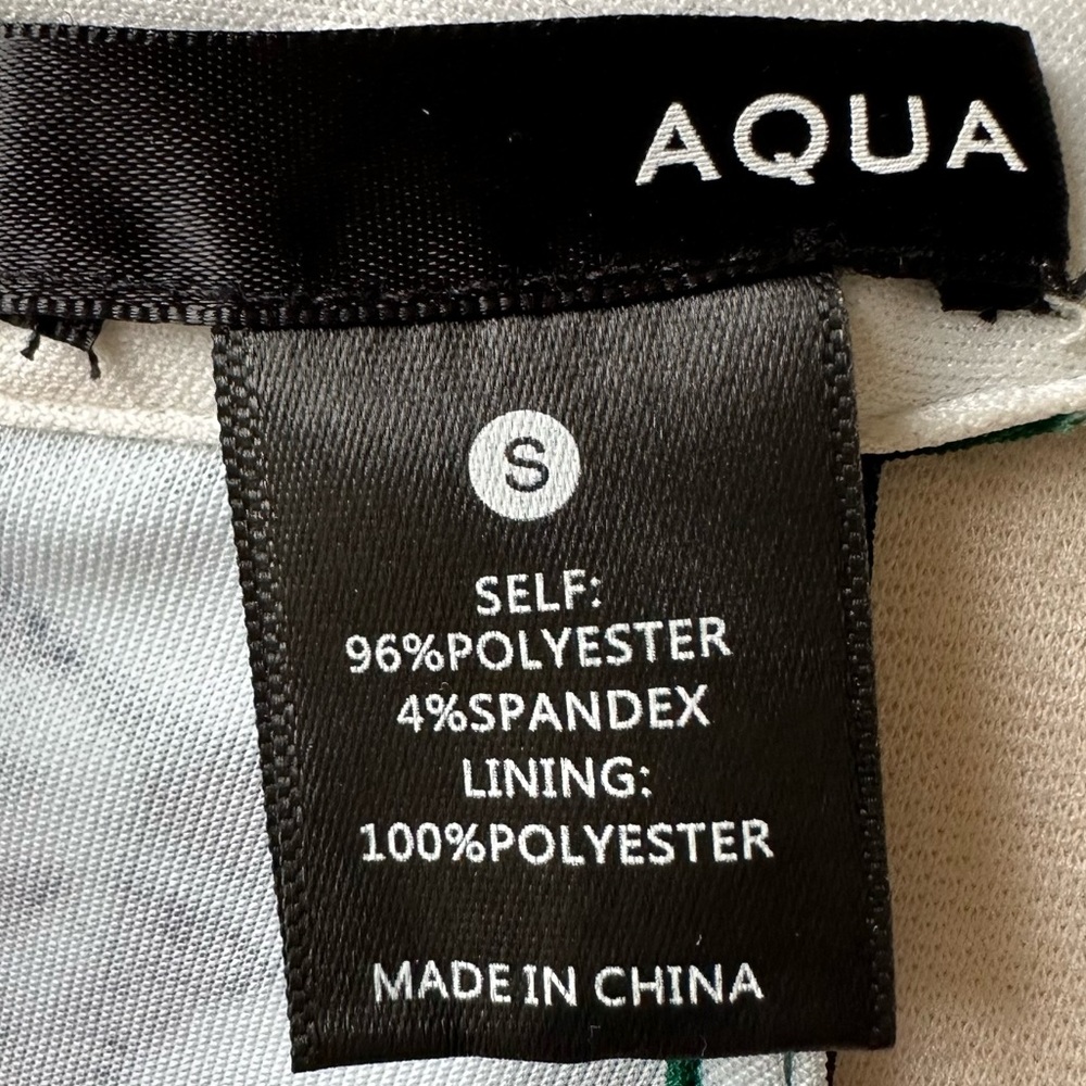 Aqua Lined Dress Size S 🌸 - Picture 8 of 9